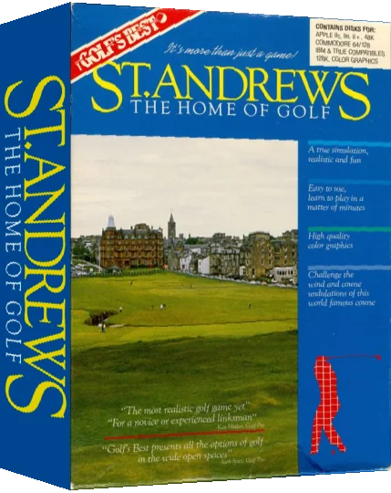 Golf's Best - St. Andrews - The Home of Golf — box-3D (US)
