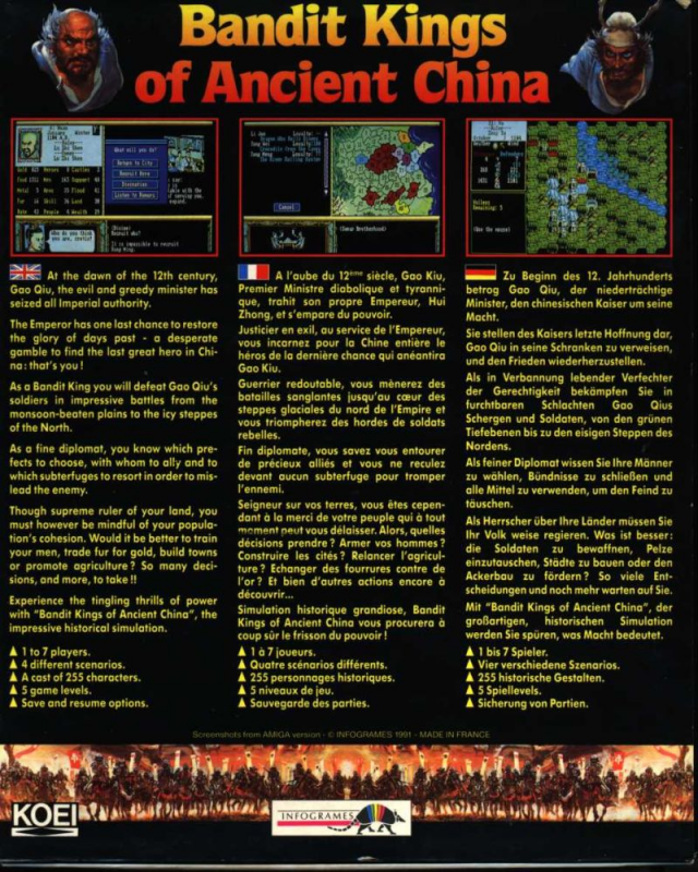 Bandit Kings Of Ancient China — box-2D-back (EU)