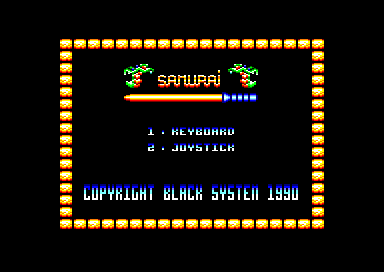 Samurai — sstitle (EU)