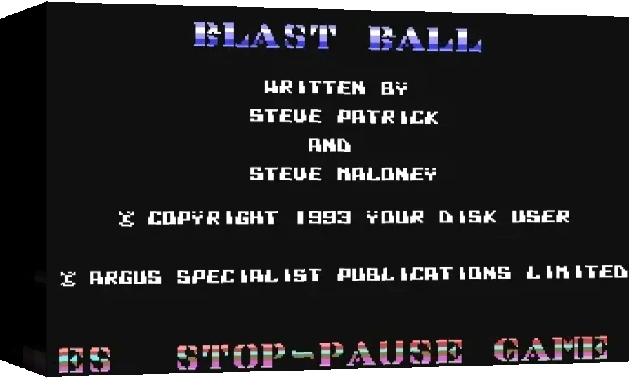 Blast Ball — box-3D (WOR)