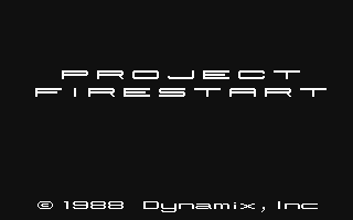 Project Firestart — sstitle (WOR)