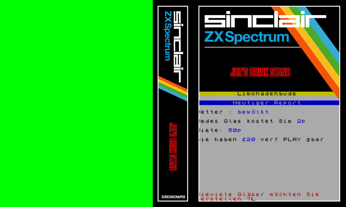Joe's Drink Stand — box-texture (SS)