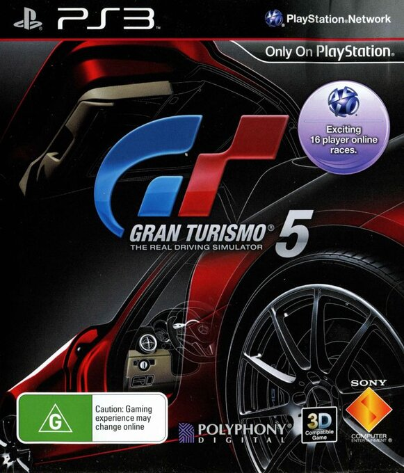 Gran Turismo 5 — box-2D (AU)