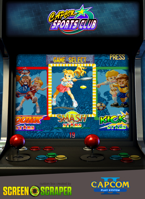 Capcom Sports Club — box-2D (SS)