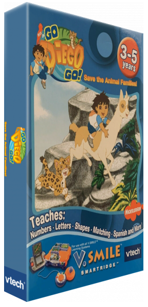 Go Diego Go - Save The Animal Families — box-3D (US)