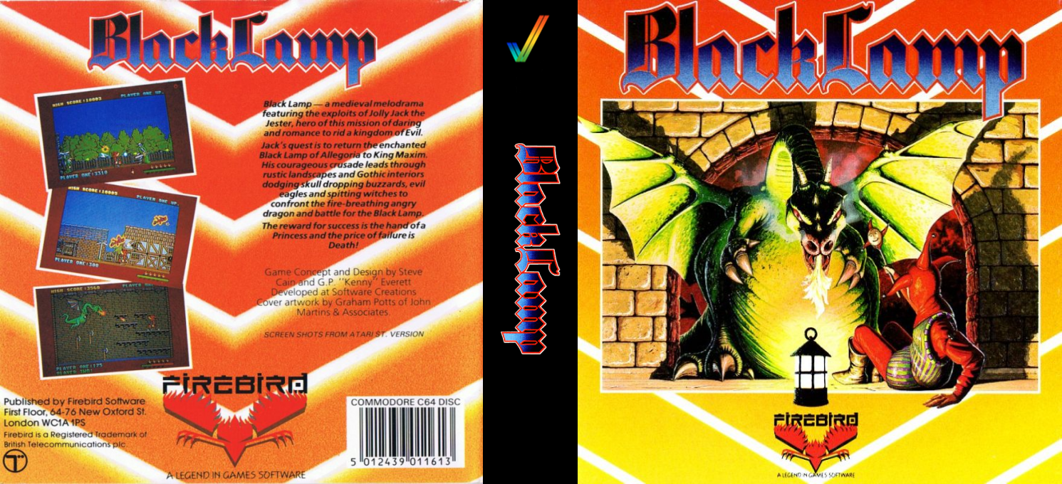 Black Lamp — box-texture (CUS)