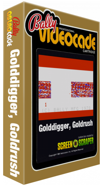 Golddigger, Goldrush — box-3D (SS)