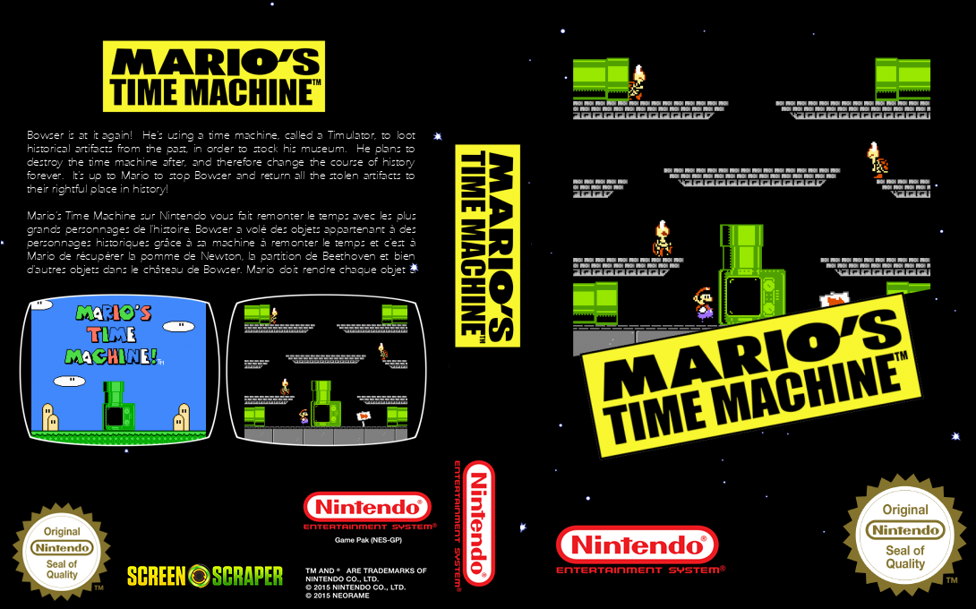 Mario's Time Machine — box-texture (SS)