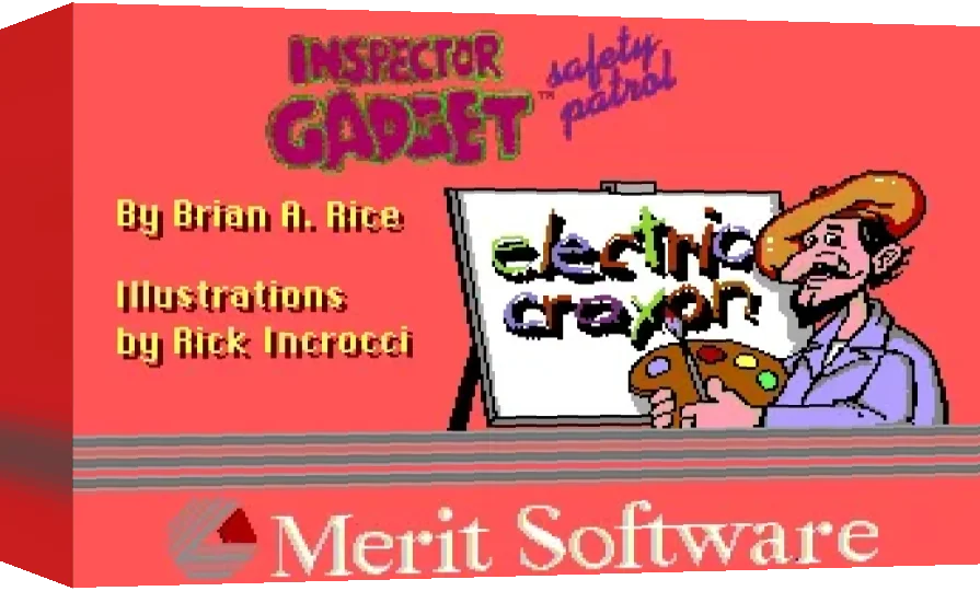 Electric Crayon 3.0 : Inspector Gadget - Safety Patrol — box-3D (WOR)