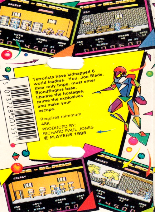 Joe Blade — box-2D-back (EU)