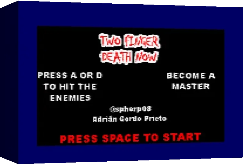 Two Finger Death Now — box-3D (WOR)