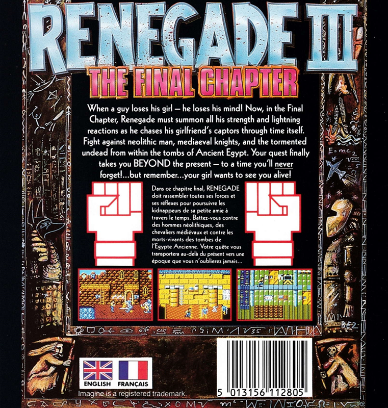 Renegade 3 - The Final Chapter — box-2D-back (EU)