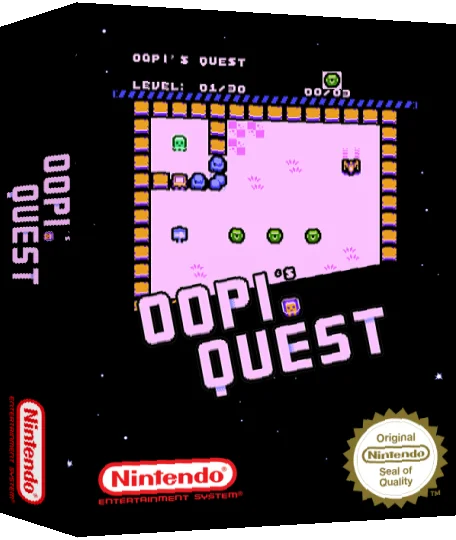 Oopie's Quest — box-3D (SS)