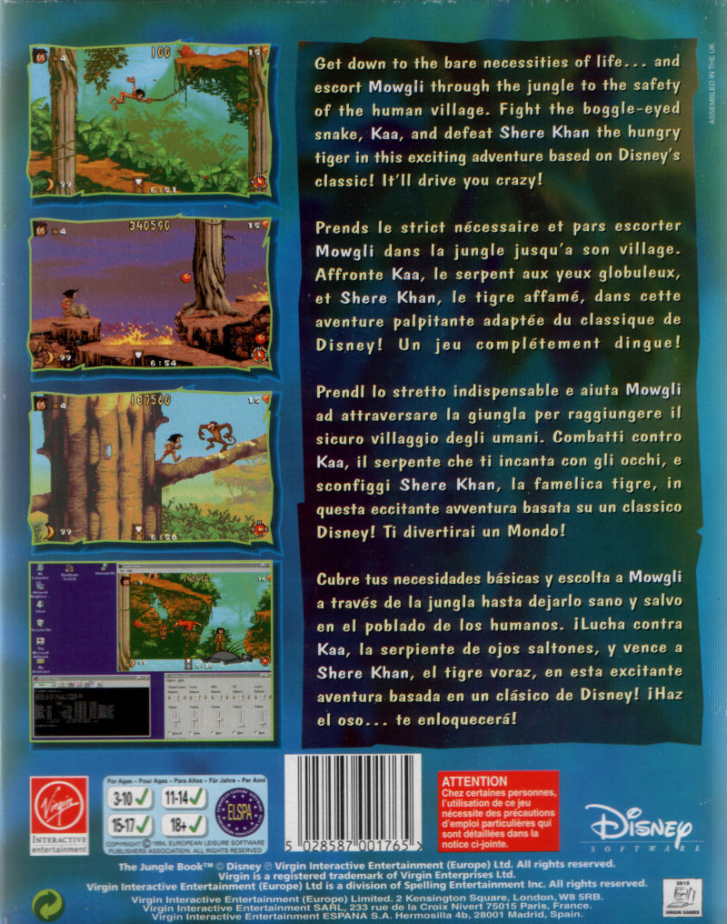 Disney's The Jungle Book — box-2D-back (EU)