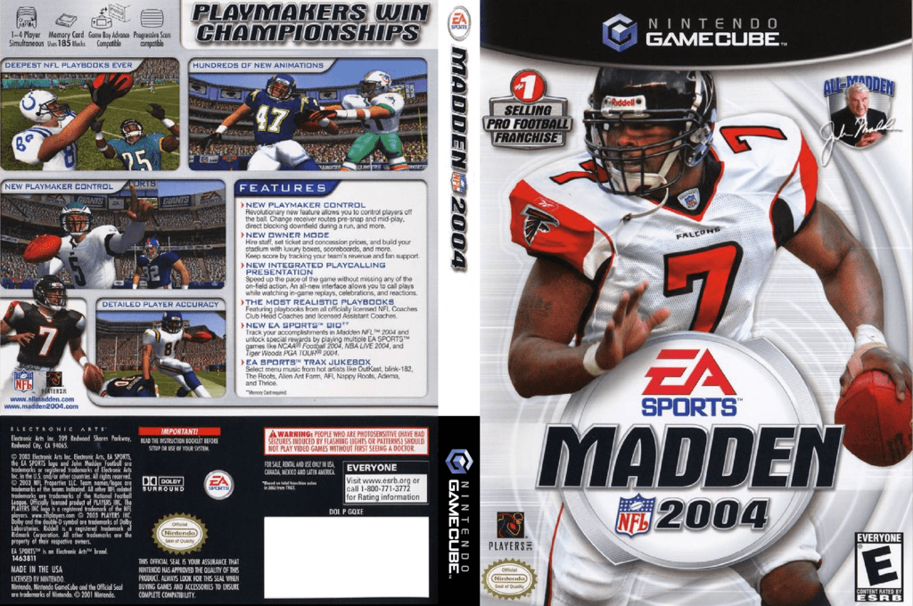 Madden NFL 2004 — box-texture (US)