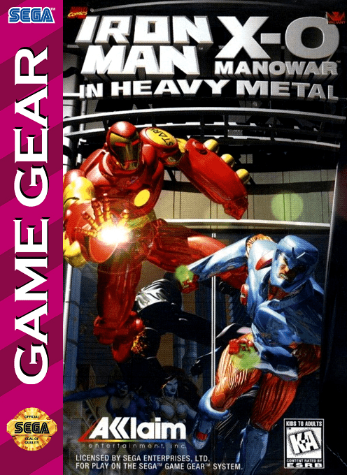 Iron Man And X-o Manowar In Heavy Metal box art