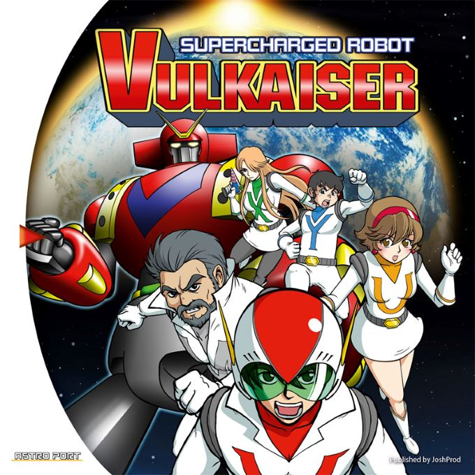 Supercharged Robot Vulkaiser box art