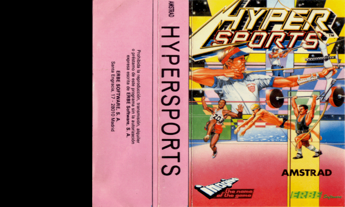 Hyper Sports — box-texture (SP)