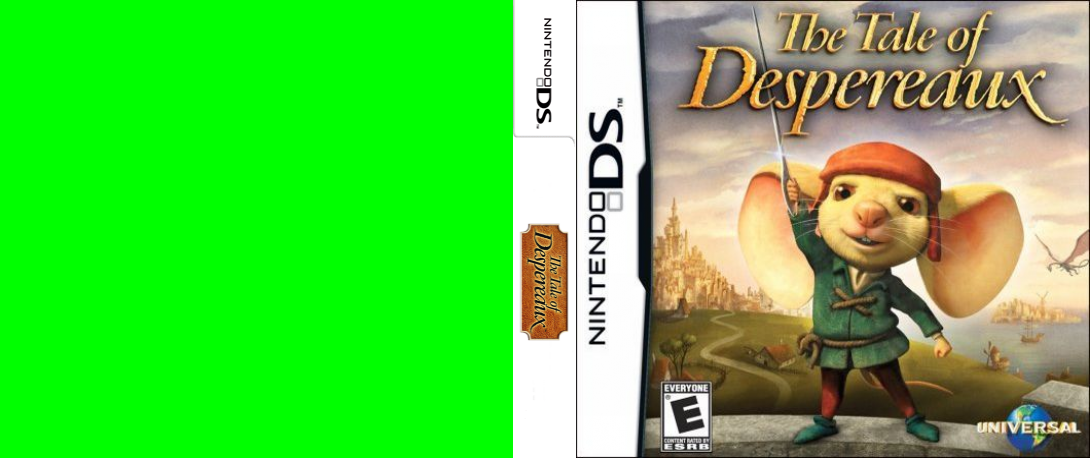 Tale of Despereaux, The — box-texture (US)