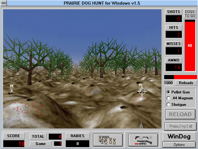 Prairie Dog Hunt for Windows — ss (WOR)