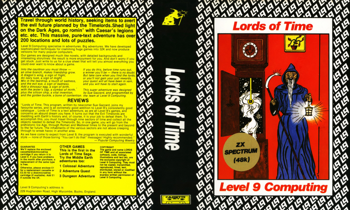 Lords Of Time — box-texture (EU)