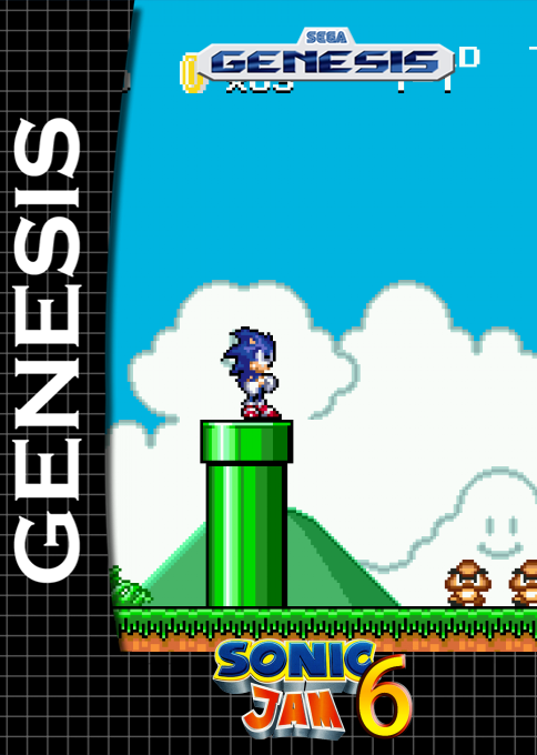 Sonic Jam 6 — box-2D (SS)