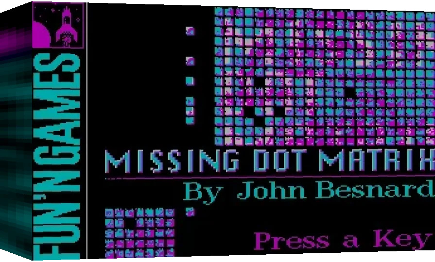 Missing Dots Matrix — box-3D (WOR)