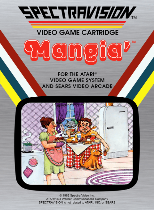 Mangia' box art