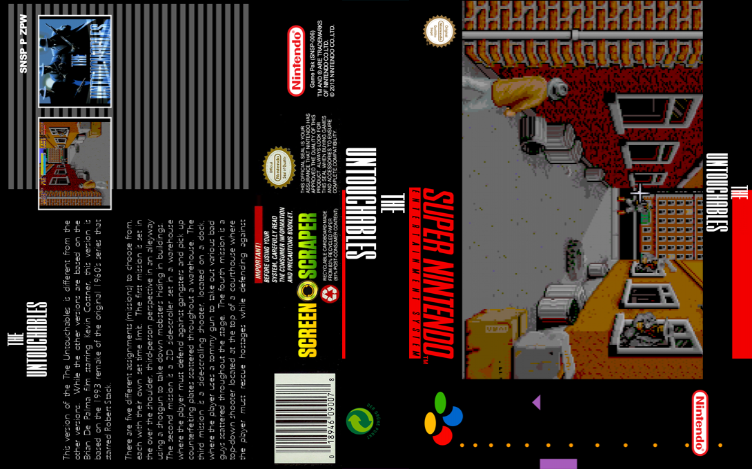Untouchables, The — box-texture (SS)