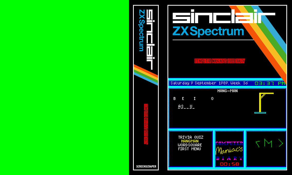 Computer Maniac's 1989 Diary — box-texture (SS)