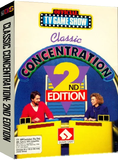 Classic Concentration - 2nd Edition — box-3D (US)