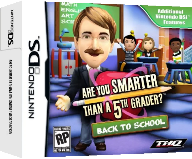 Are You Smarter than a 5th Grader - Back to School — box-3D (US)