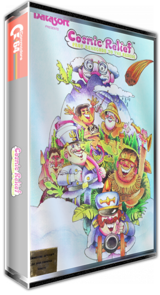 Cosmic Relief : Prof. Renegade to the Rescue — box-3D (US)