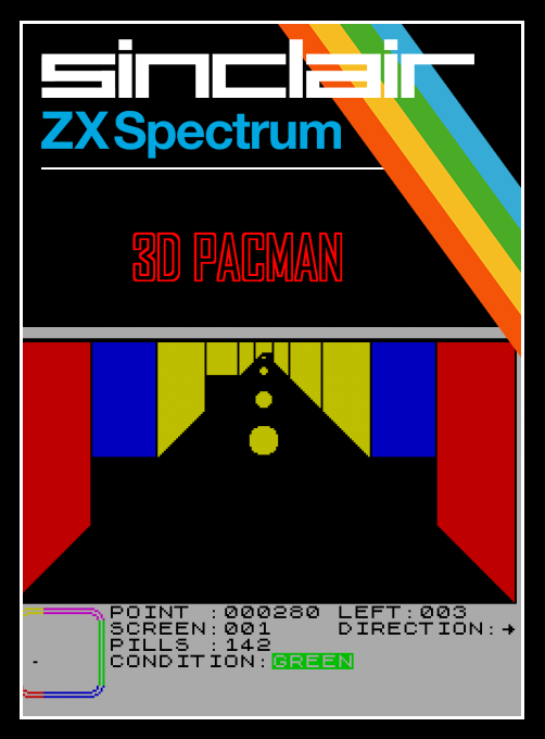 3D Pacman box art