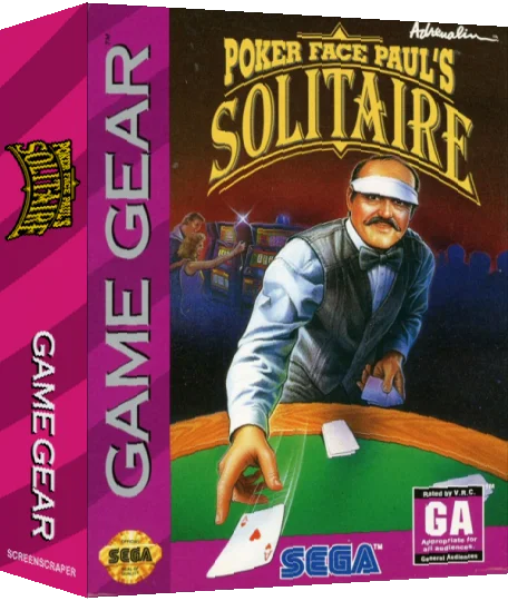 Poker Face Paul's Solitaire — box-3D (US)