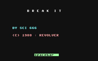 Break It — sstitle (EU)