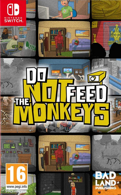 Do Not Feed the Monkeys box art