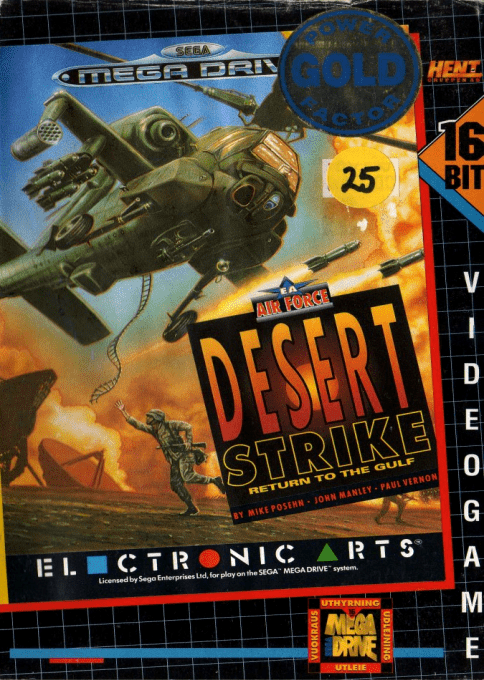 Desert Strike - Return To The Gulf — box-2D (SE)