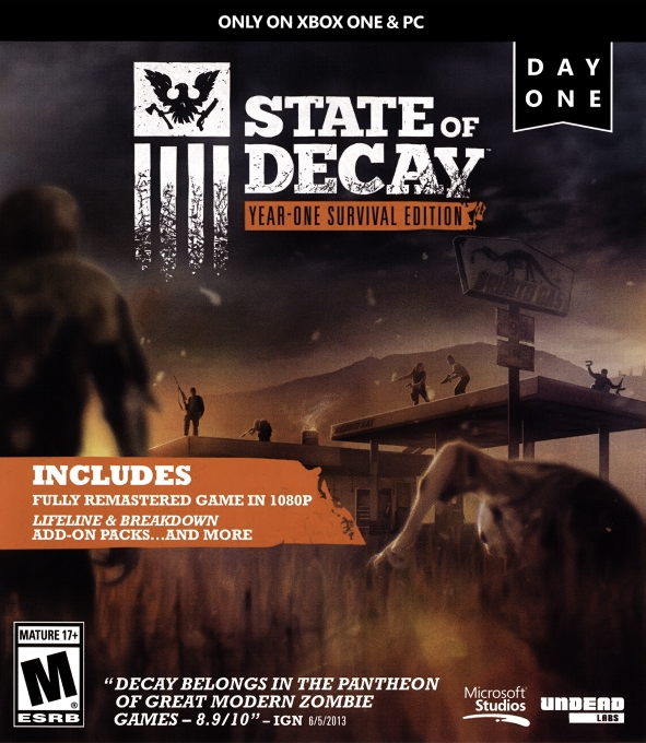 State of Decay: Year-One Survival Edition - Day One box art