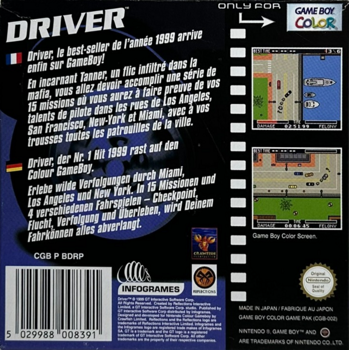 Driver - You Are The Wheelman — box-2D-back (EU)