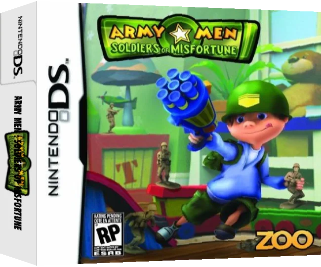 Army Men - Soldiers of Misfortune — box-3D (US)