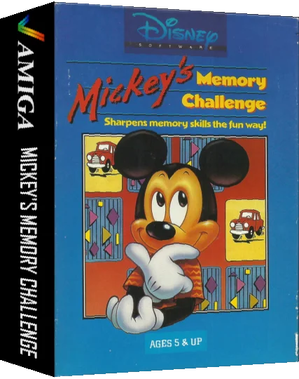 Mickey Jeu de Memoire — box-3D (US)