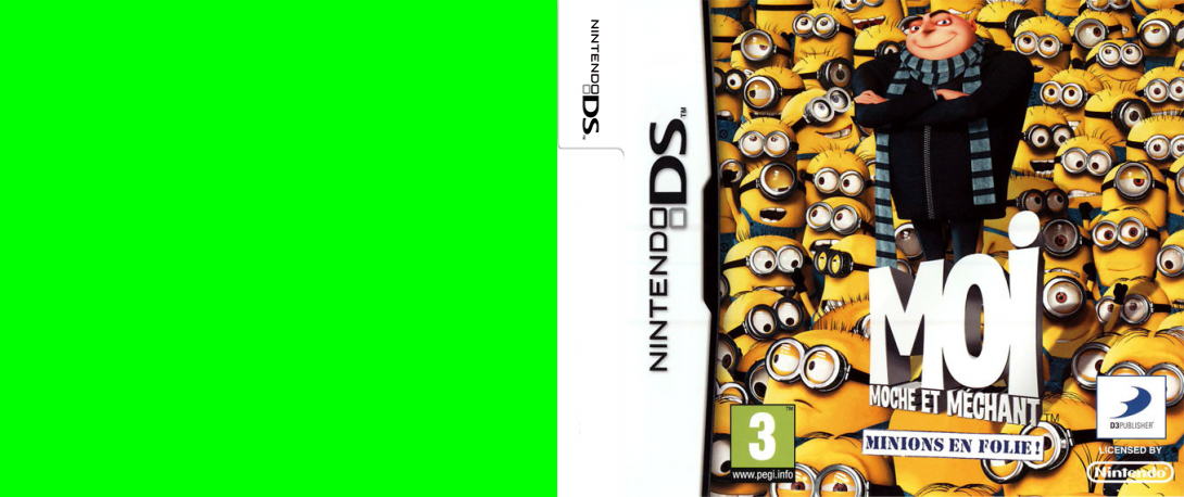 Despicable Me - The Game - Minion Mayhem — box-texture (FR)