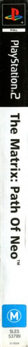 Matrix, The - Path of Neo — box-2D-side (AU)