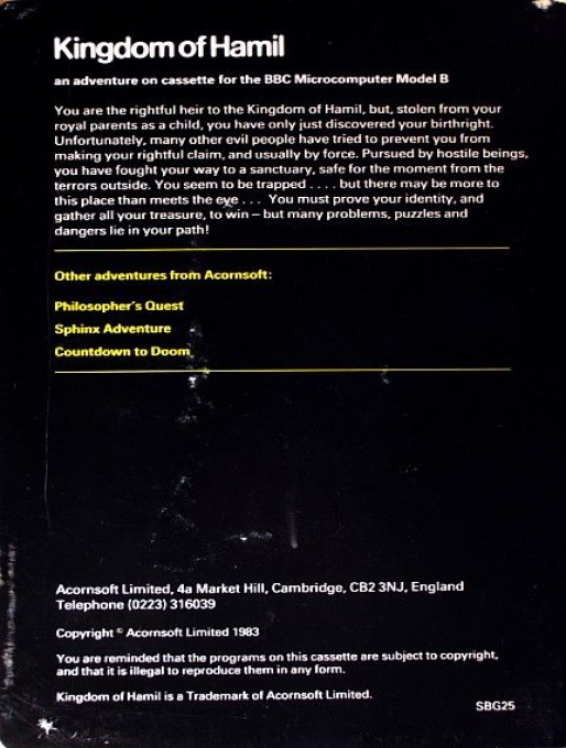 Kingdom Of Hamil — box-2D-back (EU)