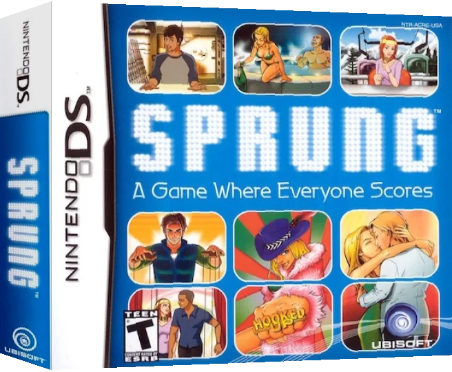Sprung - The Dating Game — box-3D (US)