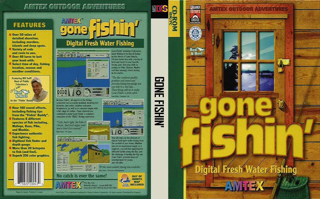 Gone Fishin' — box-texture (US)