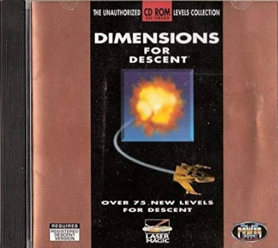 Dimensions for Descent box art
