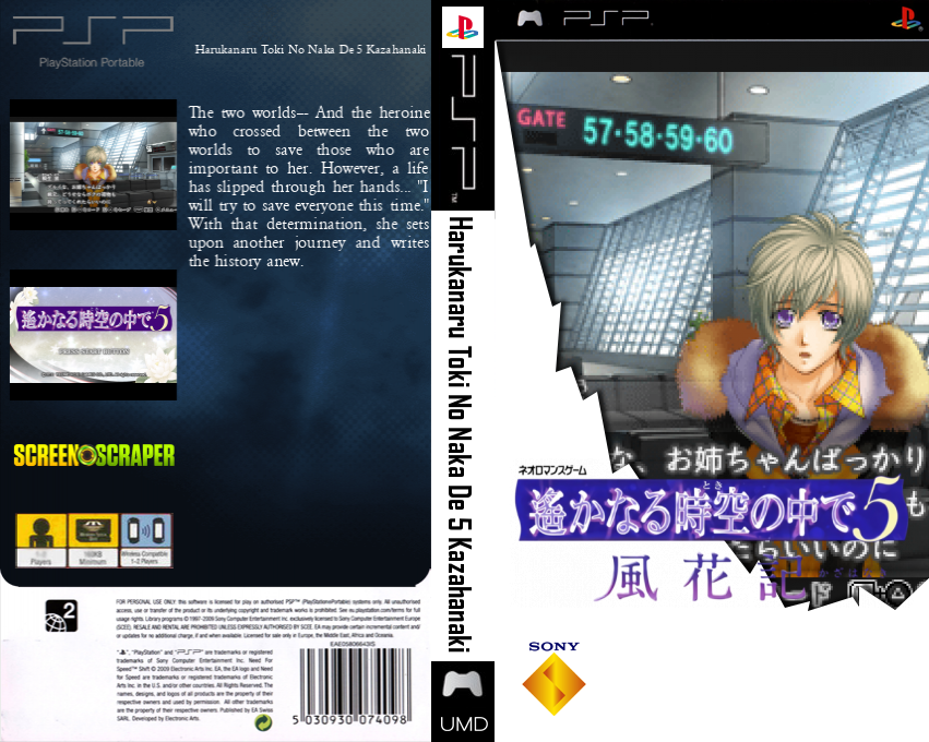 Harukanaru Toki no Naka de 5 - Kazahanaki — box-texture (SS)