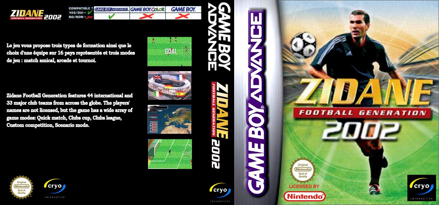 Zidane - Football Generation 2002 — box-texture (EU)